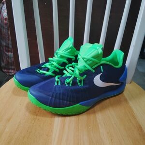 Nike Blue and Green Athletic Shoes
